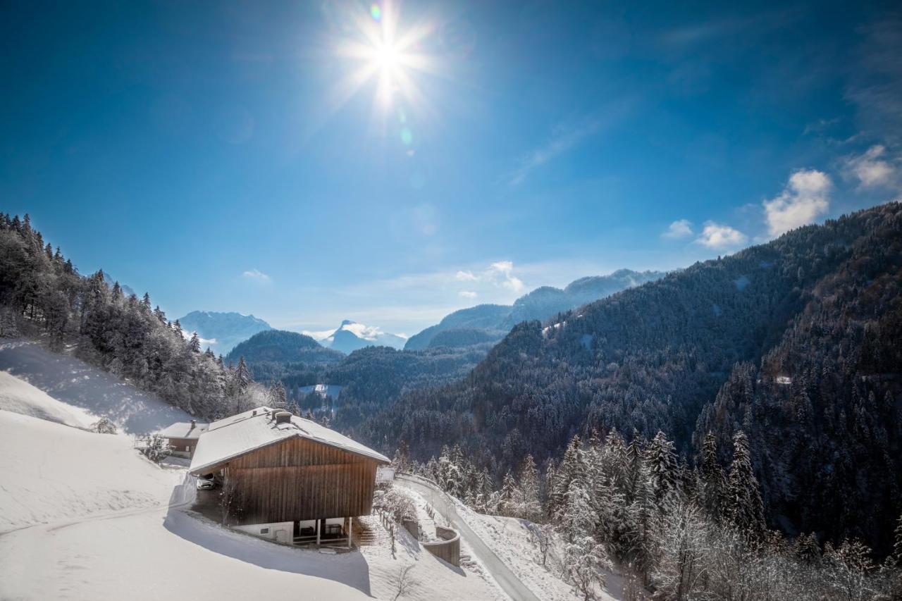 Apartamento Biobauernhof Schneiderbauer Unken Exterior foto